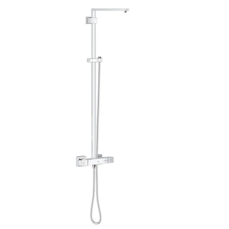 Euphoria Cube 260 Exposed Thermostatic Shower System - Frankwebs