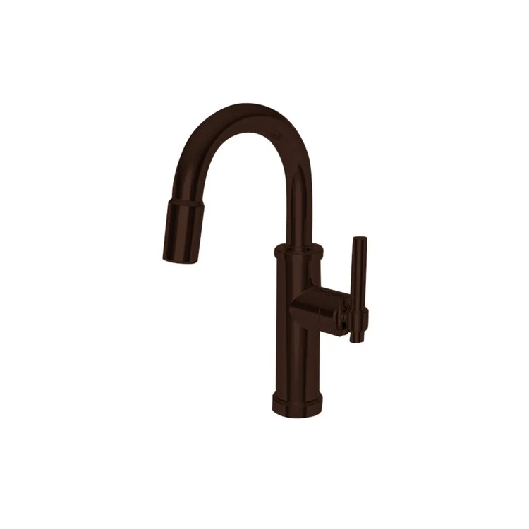 Bar Faucet Jeter 1 Lever ADA Flat Black Pull Down Swivel Brass Spout Height 8-2/3 Inch 1.8 Gallons per Minute - Frankwebs