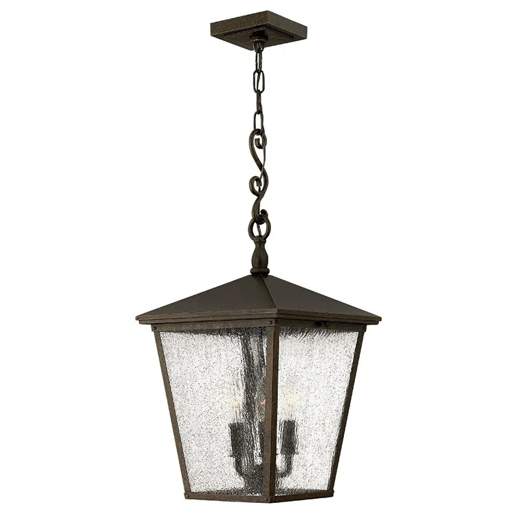 Trellis Three-Light Hanging Lantern - Frankwebs