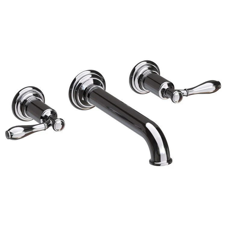 Ithaca Two Handle Wall-Mount Bathroom Faucet - Oil Rubbed Bronze - Frankwebs