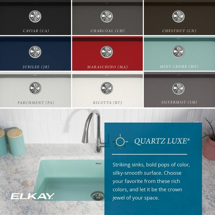 Kitchen Sink Quartz Luxe 36 x 21.5 Inch Single Bowl Perfect Drain Parchment Farmhouse - Frankwebs