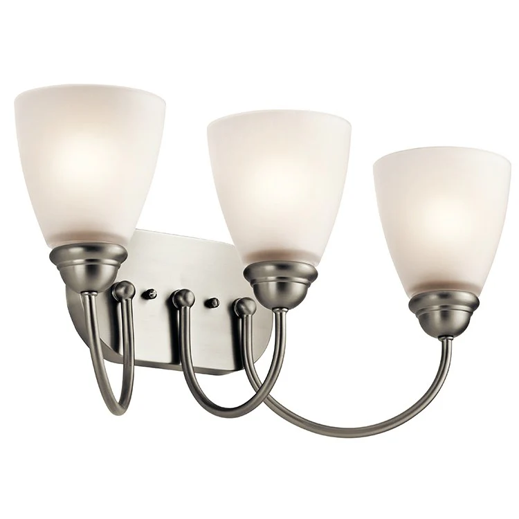 Jolie Three-Light Bathroom Vanity Fixture - Frankwebs