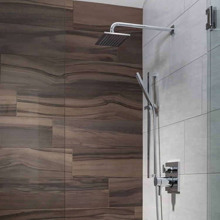 Universal Single-Function Square Raincan Shower Head - Frankwebs