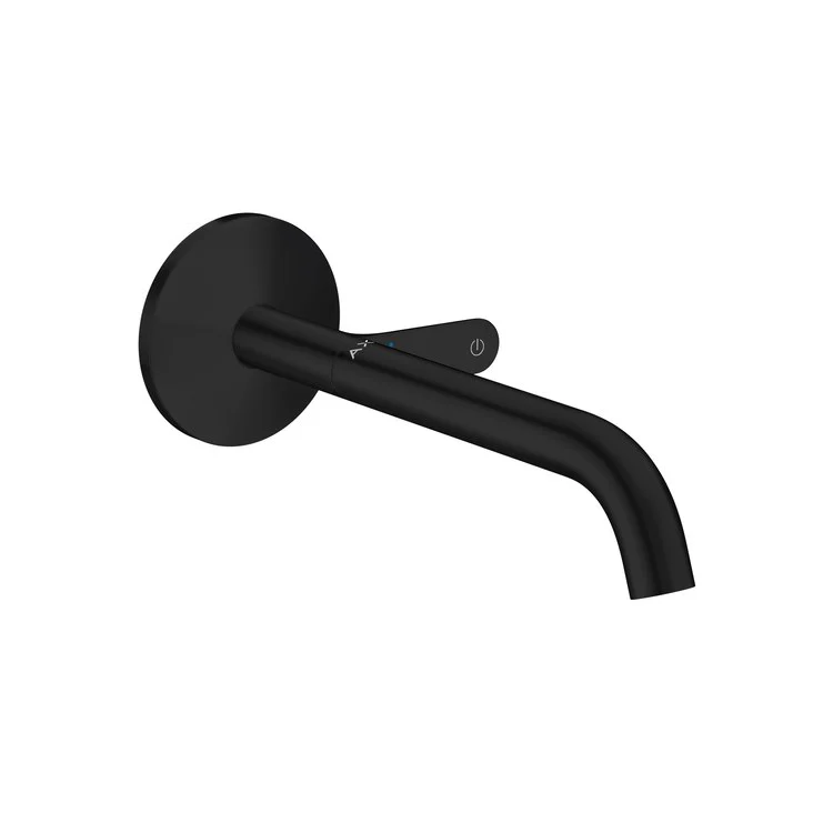 Faucet Trim One Wall Mount 1 Lever Matte Black WaterSense ADA 1.2 Gallons per Minute - Frankwebs