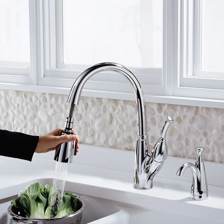 Allora Single Handle Pull Down Kitchen Faucet - Frankwebs