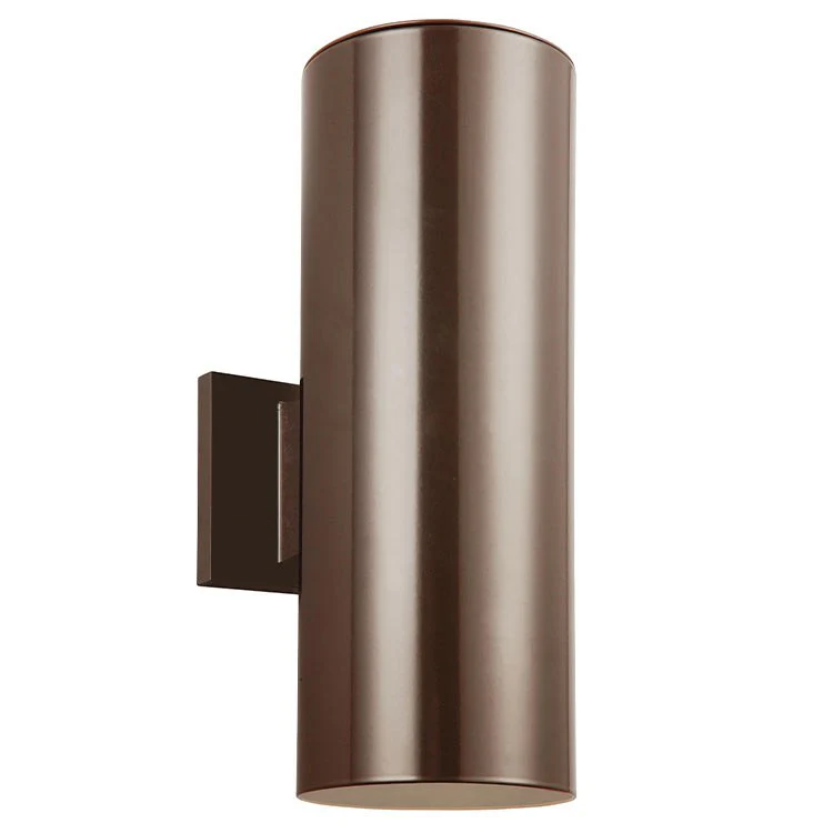 Outdoor Cylinders Two-Light LED Large Outdoor Wall Sconce - Frankwebs