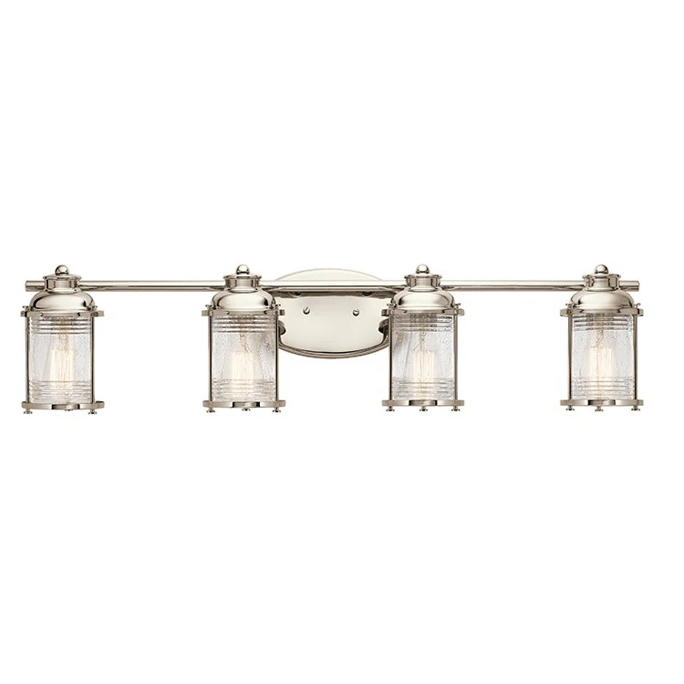 Ashland Bay Four-Light Bathroom Vanity Fixture - Frankwebs
