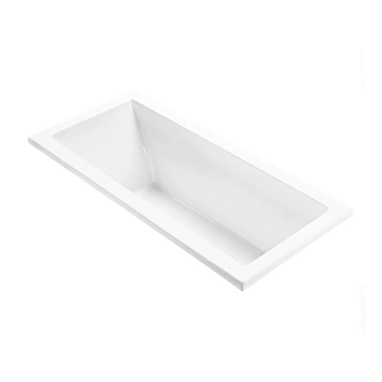 Soaking Tub Andrea 3 72 x 35.75 Inch Undermount Left/Right Hand White Acrylic CXL 100 Gallons 20-1/4 Inch - Frankwebs
