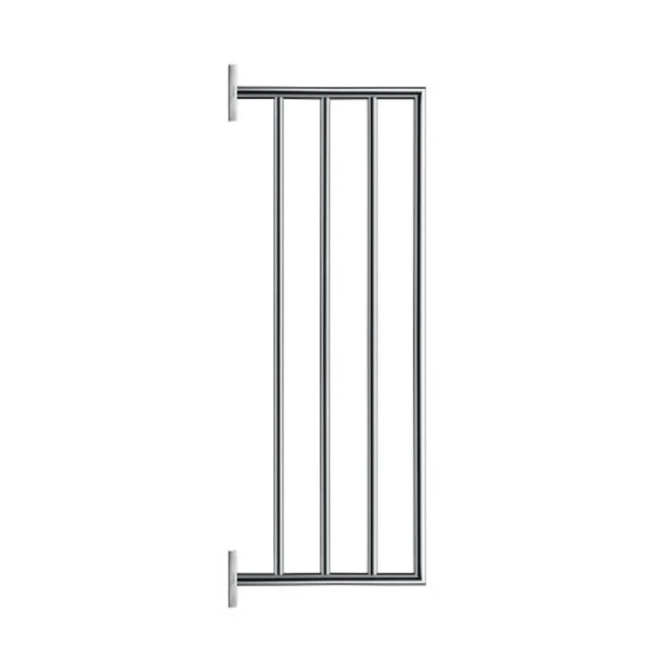 Towel Shelf Karree Chrome 9-1/2 Inch 9-1/2 x 26-3/8 x 1-3/8 Inch - Frankwebs