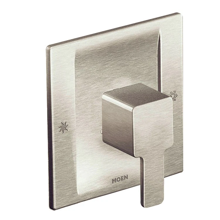 Pressure Balance Valve Trim 90 Degree Posi-Temp 1 Lever Matte Black ADA for 62300 2500 Valve - Frankwebs