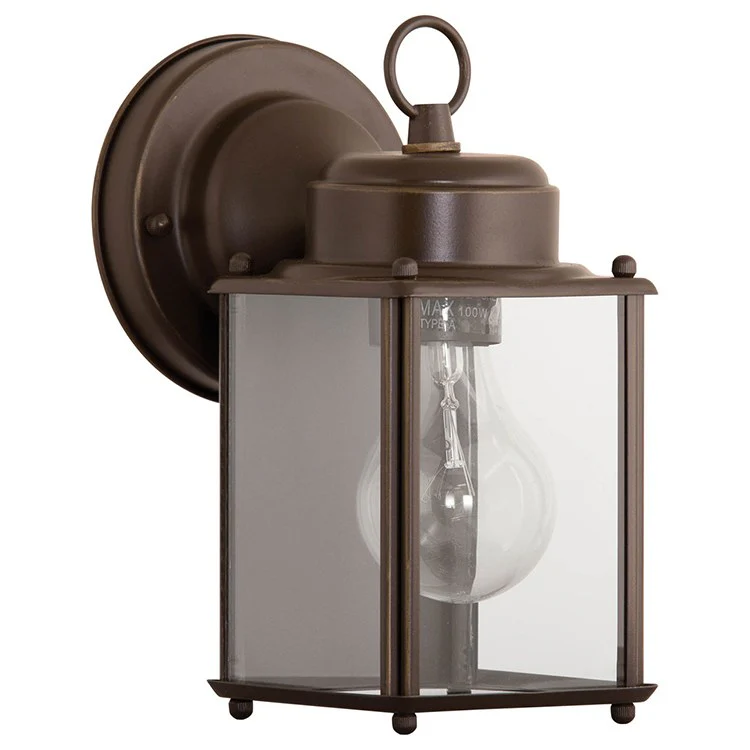 Flat Glass Single-Light Wall Lantern - Frankwebs