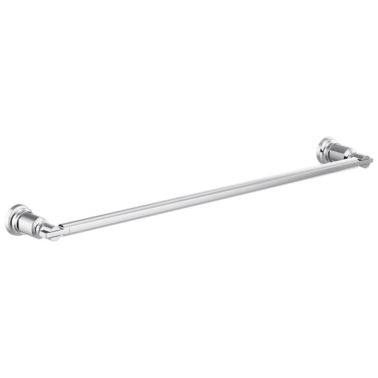 Towel Bar Invari 24 Inch Single Brilliance Luxe Gold Zinc 3-9/16 Inch Wall Mount - Frankwebs