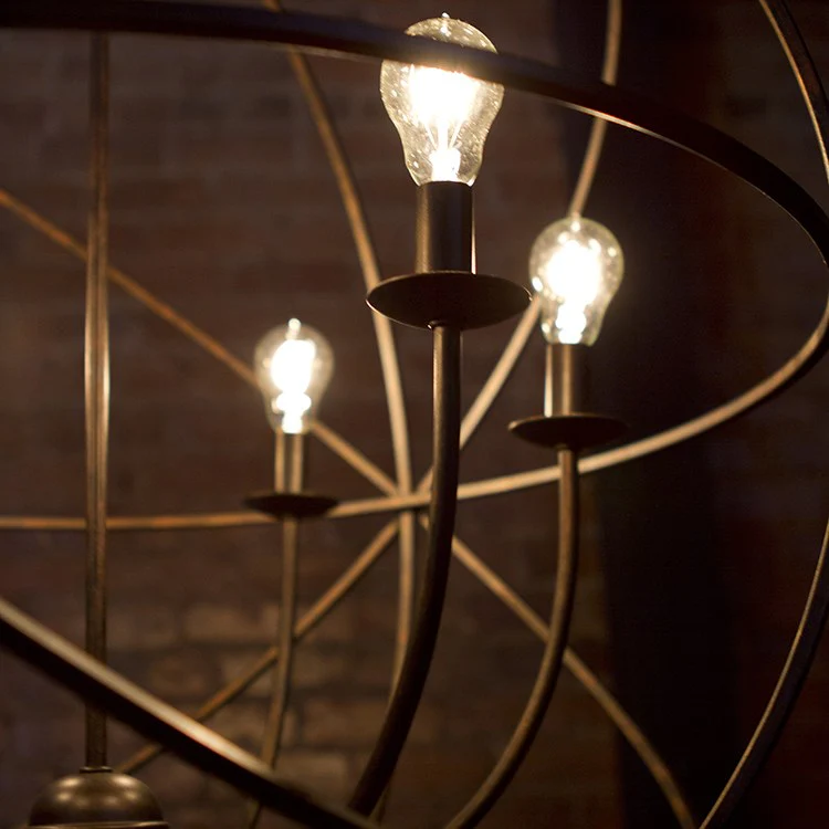 Solaris Six-Light Chandelier - Frankwebs