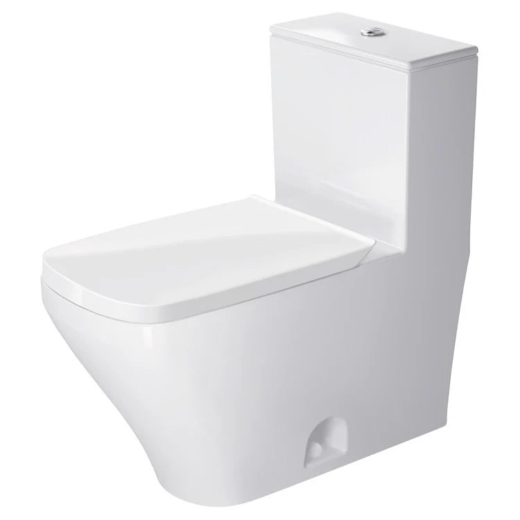 Toilet Durastyle 1PC White Elongated WaterSense/cCPU Listed 1.28 Gallons per Minute Top - Frankwebs