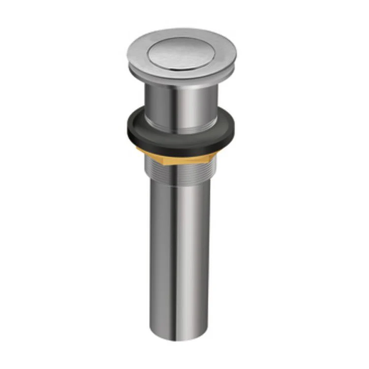 Pop-Up Drain Waste Kit Spring Load 1-1/4 Inch Brushed Gold Metal - Frankwebs