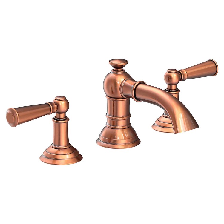 Lavatory Faucet Aylesbury Widespread 8 to 20 Inch Spread 2 Lever ADA White 1.2 Gallons per Minute Brass Spout Height 1-13/16 Inch - Frankwebs
