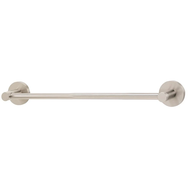 Towel Bar Contemporary I Bath 18 Inch Satin Nickel Brass 2-3/8 Inch - Frankwebs