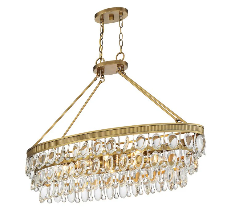 Windham Eight-Light Linear Chandelier - Frankwebs