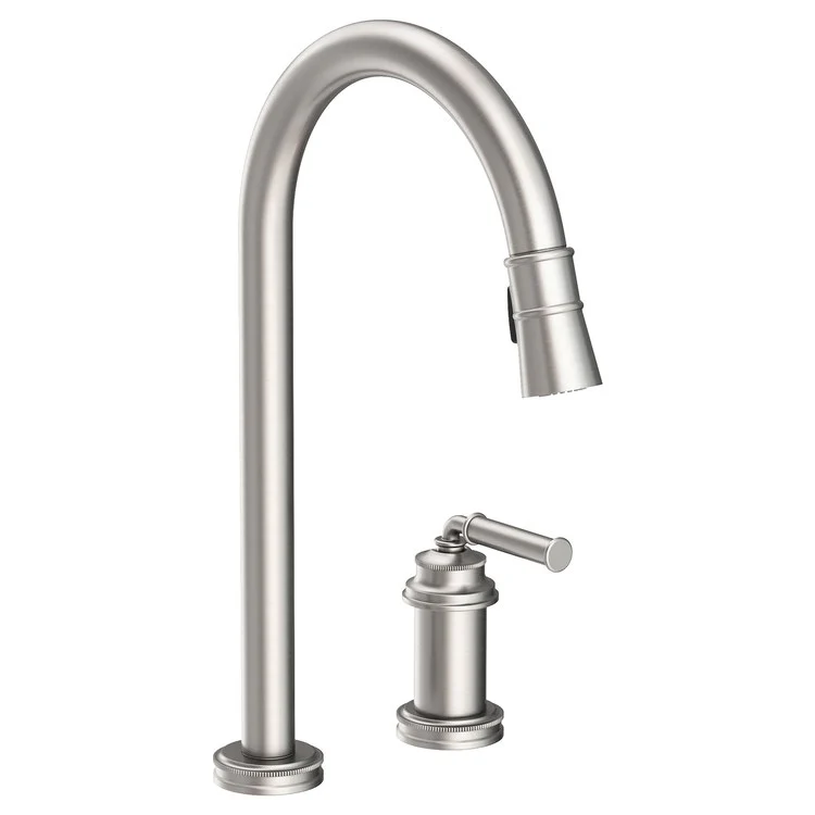 Kitchen Faucet Taft 1 Lever ADA Antique Brass Pull Down Spout Height 10-1/5 Inch 1.8 Gallons per Minute - Frankwebs