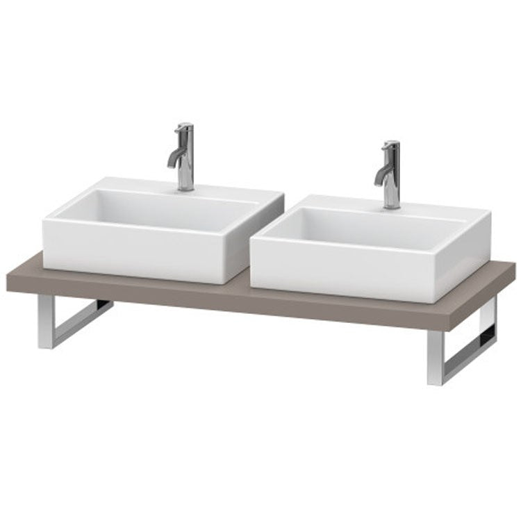 Lavatory Console L-Cube Linen Double Basin 31-1/2 x 21-5/8 Inch 1-3/4 Inch - Frankwebs