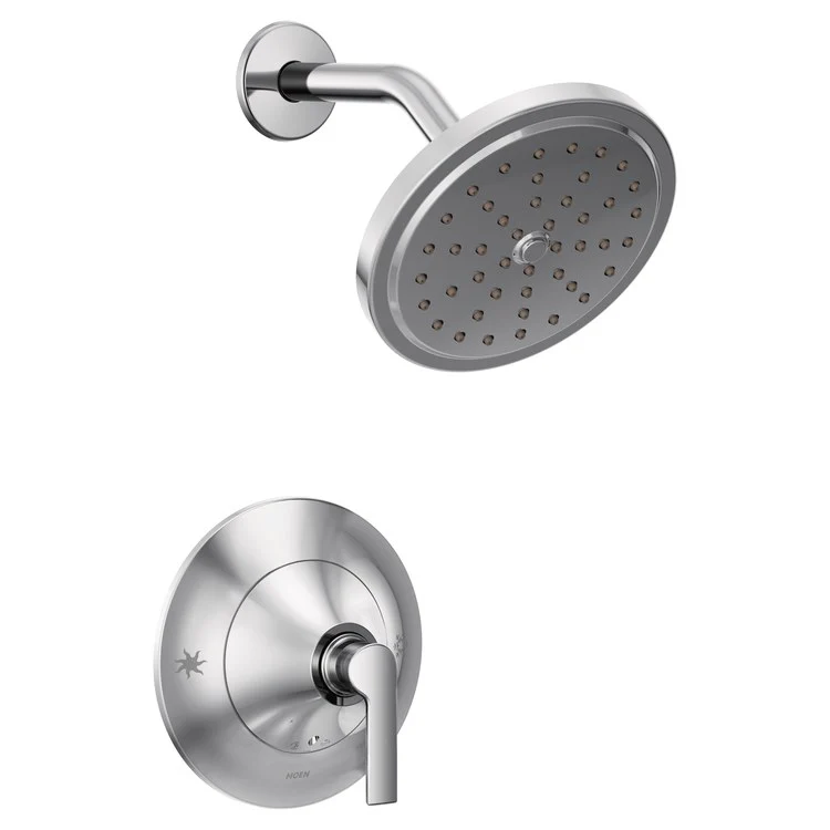 Shower Trim Doux Posi-Temp Eco-Performance 1 Lever Matte Black ADA 1.75 Gallons per Minute 1 Function Rainshower - Frankwebs