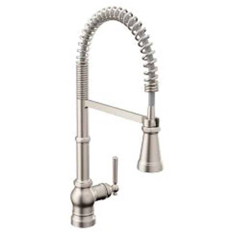 Kitchen Faucet Paterson Spigot 1 Lever ADA Spot Resist Stainless 1.5 Gallons per Minute - Frankwebs