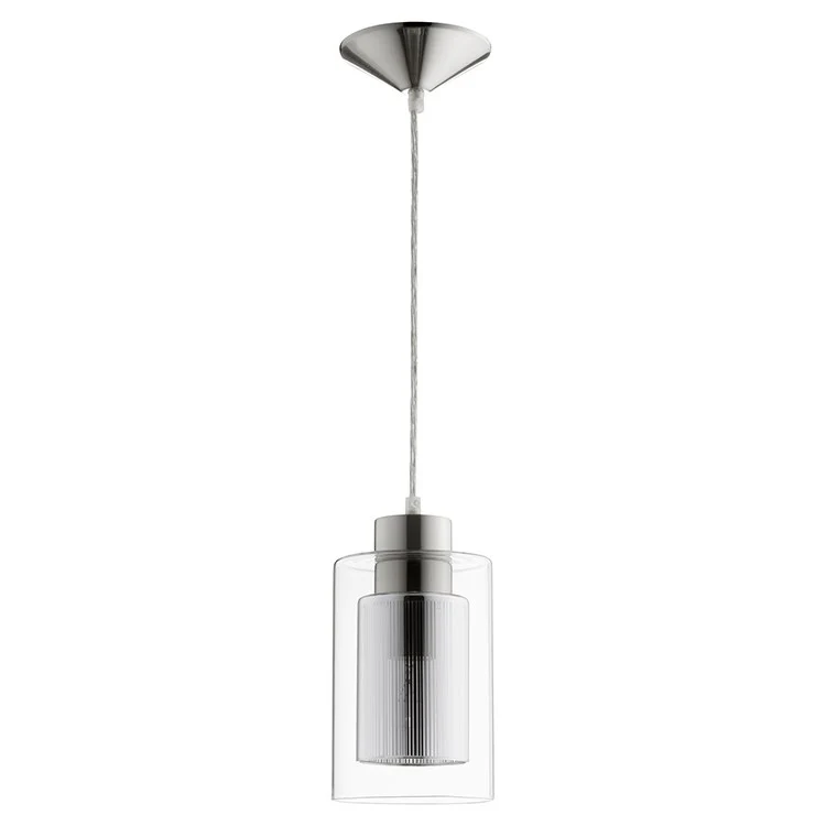 Signature Single-Light Mini Pendant with Dual-Layer Shade - Frankwebs