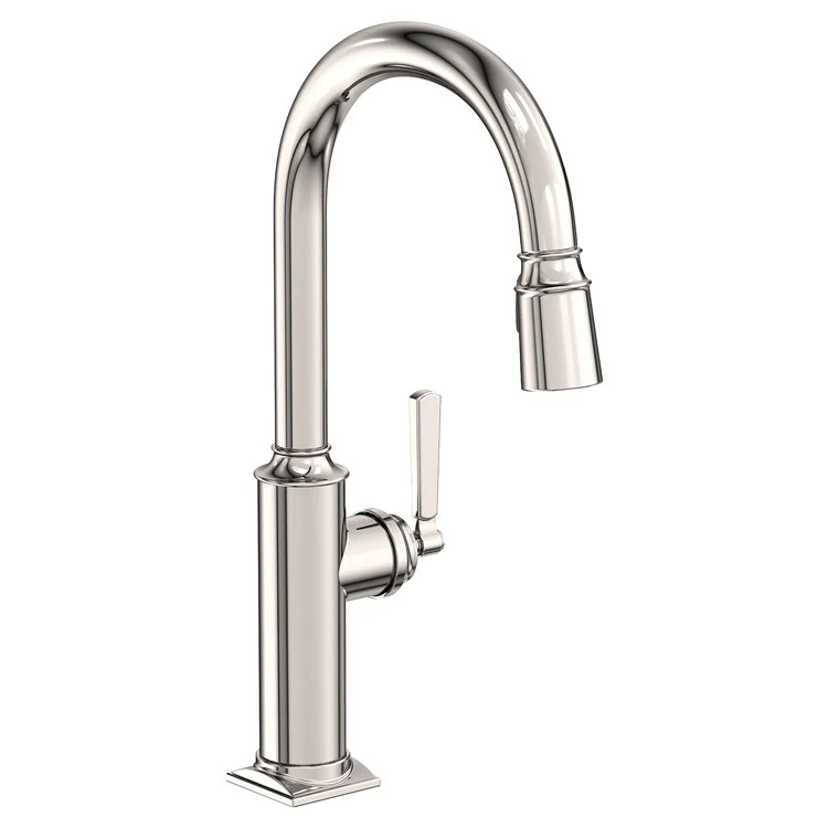 Kitchen Faucet Adams 1 Lever ADA Flat Black Pull Down Spout Height 10-1/2 Inch 1.8 Gallons per Minute - Frankwebs