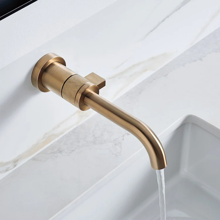 Litze Single Handle Wall-Mount Bathroom Faucet - Frankwebs