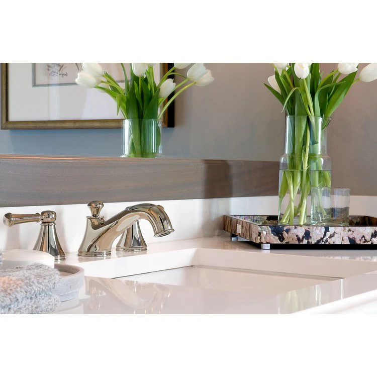 Vivian Two Handle Widespread Bathroom Faucet with Lever Handles - Frankwebs