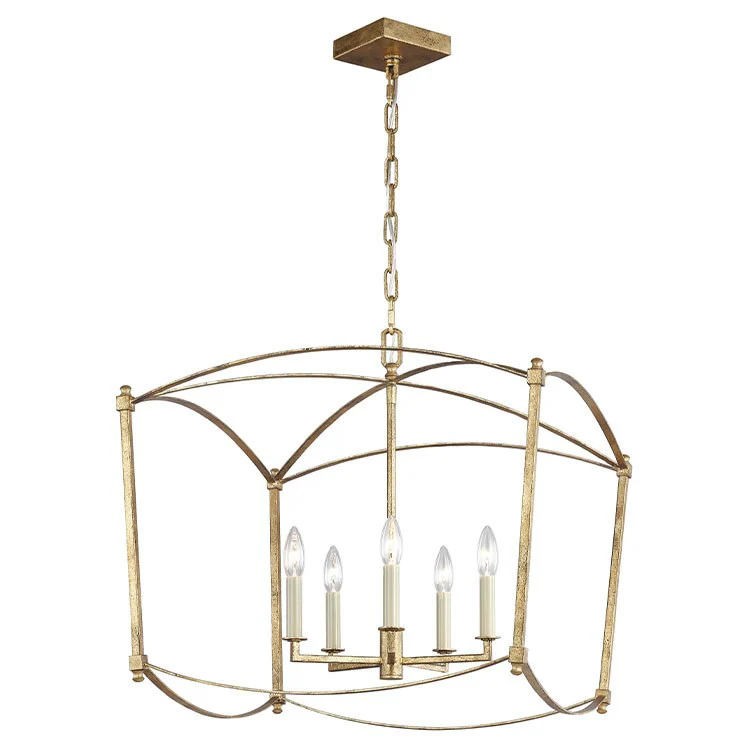 Thayer Five-Light Chandelier - Frankwebs