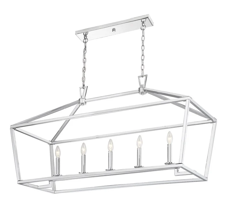 Townsend Five-Light Linear Chandelier - Frankwebs