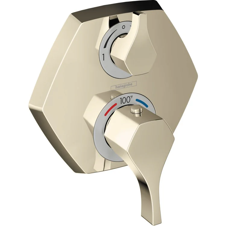 Thermostatic Trim Locarno 2 Outlet Diverter 2 Lever Matte Black ADA for Bath/Shower 6.0 Gallons per Minute Handles Thermostatic Trim 2 Outlet Diverter ABS - Frankwebs