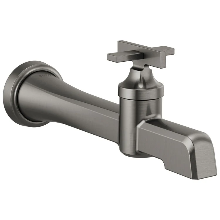 Lavatory Faucet Levoir Wall Mount 1 Cross ADA WaterSense Brilliance Luxe Gold 1.2 Gallons per Minute - Frankwebs