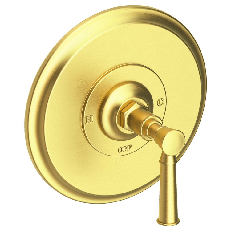 Pressure Balance Valve Trim Vander Round 1 Lever Antique Brass ADA Depth 4 Inch - Frankwebs