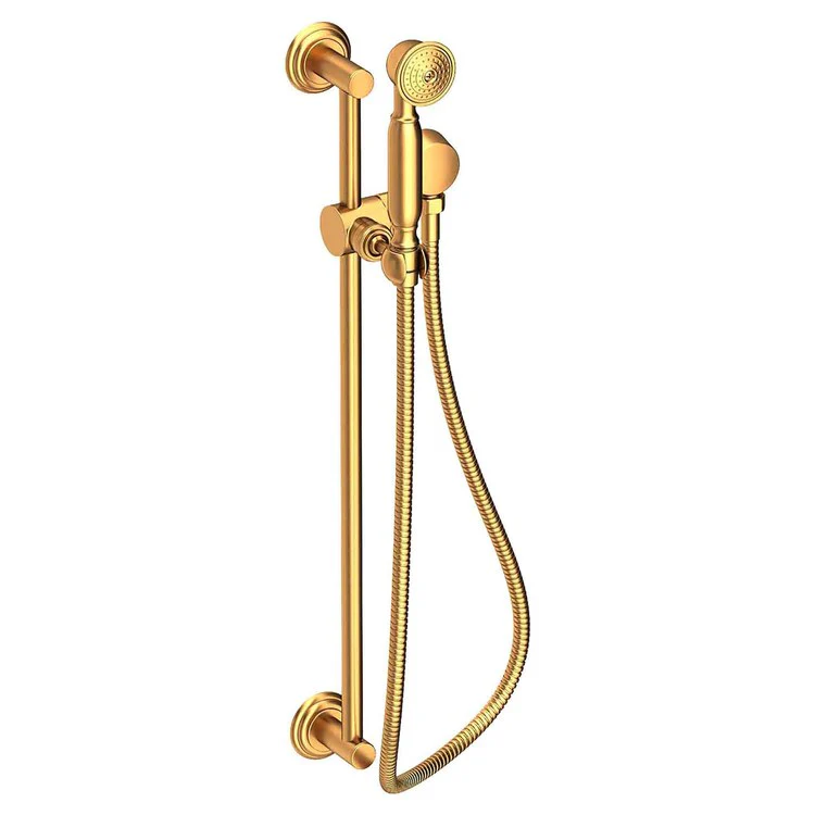 Handshower Set Tub and Shower with Slidebar Matte White 1 Function 1.8 Gallons per Minute - Frankwebs