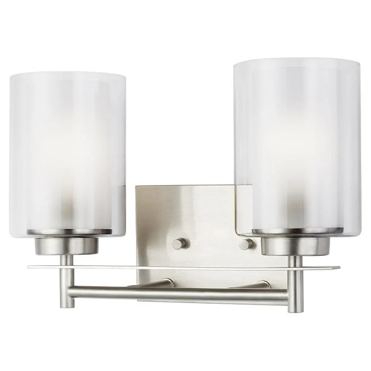 Elmwood Park Two-Light Bathroom Vanity Fixture - Frankwebs