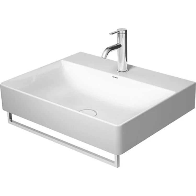 Towel Bar 21-3/4 Inch Rail Square Chrome Metal 2-1/2 Inch for 045460/235060/235360/235660/236860 Washbasins - Frankwebs