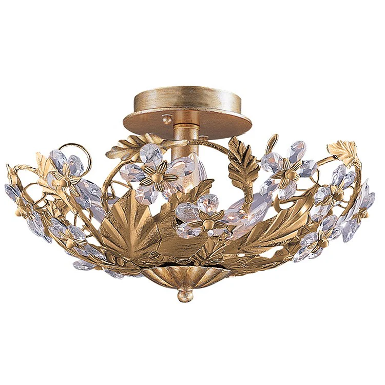 Paris Market Six-Light Semi-Flush Mount Ceiling Fixture - Frankwebs