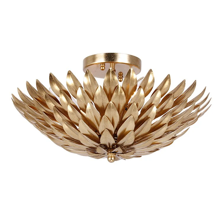 Broche Four-Light Semi-Flush Mount Ceiling Fixture - Frankwebs