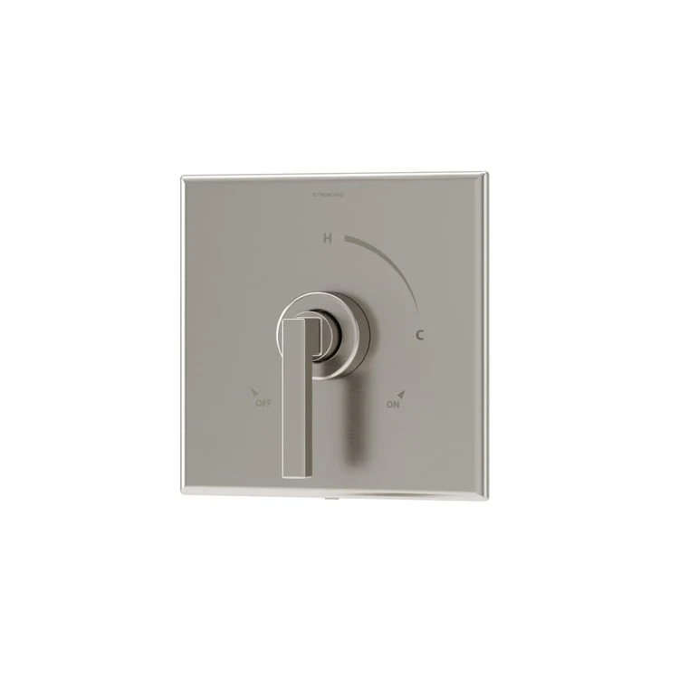 Shower Valve Trim Duro 1 Lever Matte Black ADA for 261/262 Series Temptrol Shower Valve - Frankwebs