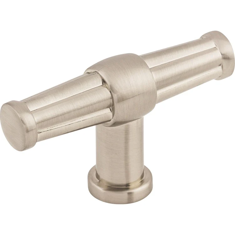 Pull Luxor T-Handle for Decorative Hardware Brushed Satin Nickel Zinc Alloy - Frankwebs
