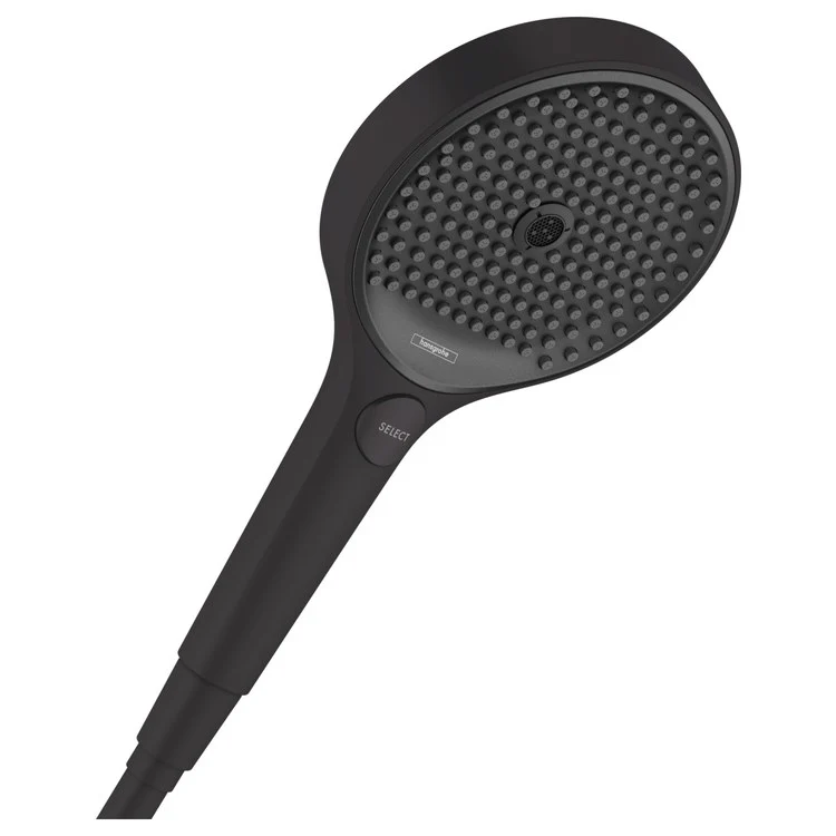 Handshower Rainfinity 130 Round Matte Black 3 Function 1.75 Gallons per Minute Less Bar Intense PowderRain PowderRain Intense Turbo - Frankwebs