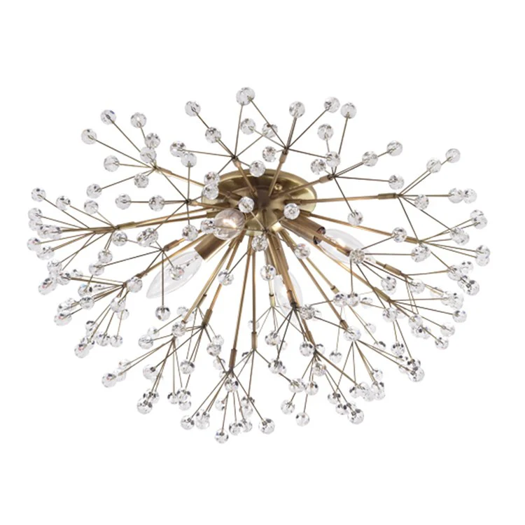 Dunkirk Four-Light Flush Mount Ceiling Fixture - Frankwebs