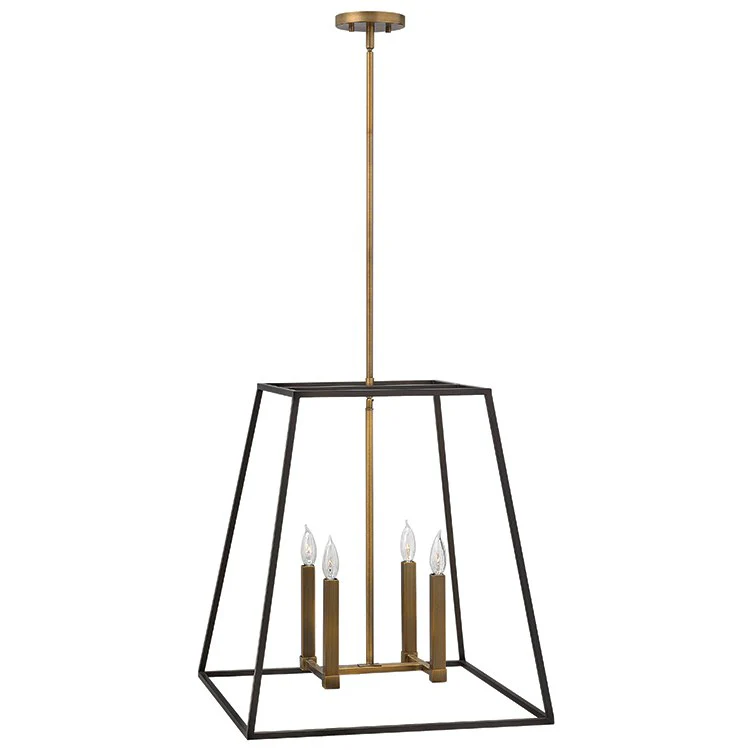 Fulton Four-Light Stem-Hung Pendant - Frankwebs
