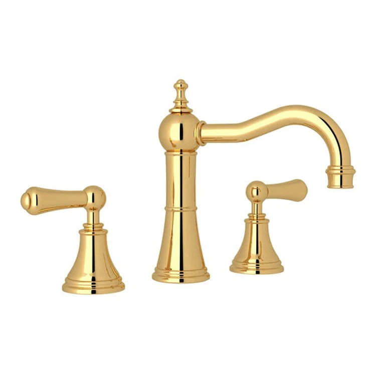 Lavatory Faucet Georgian Era 2 Lever English Bronze 1.2 Gallons per Minute Swivel Column Spout - Frankwebs