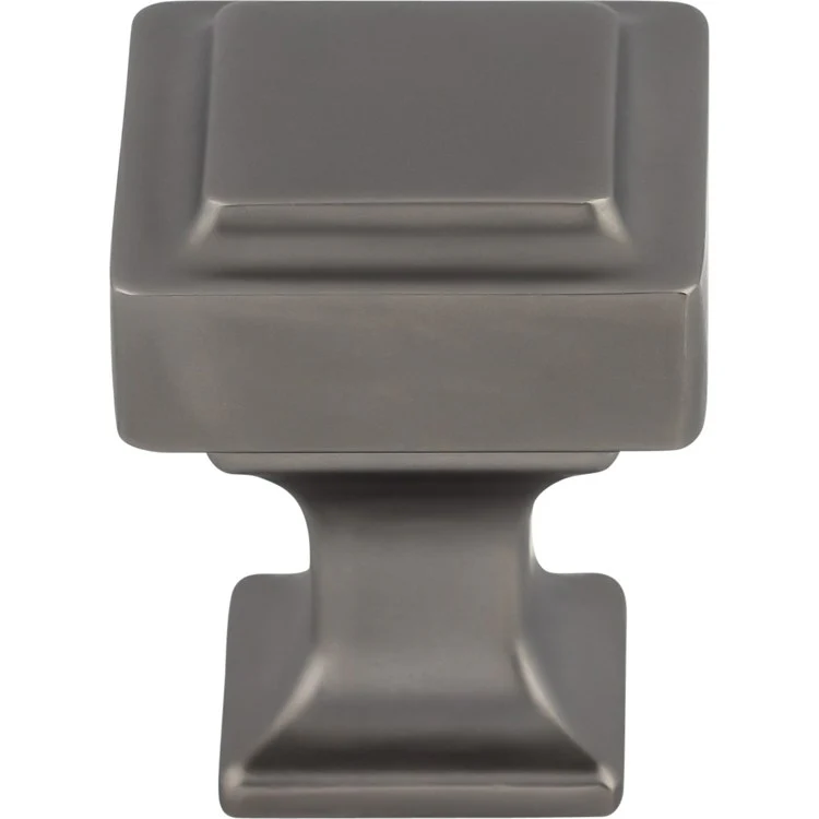 Knob Transcend Ascendra Ash Gray Zinc Alloy 1 Inch - Frankwebs