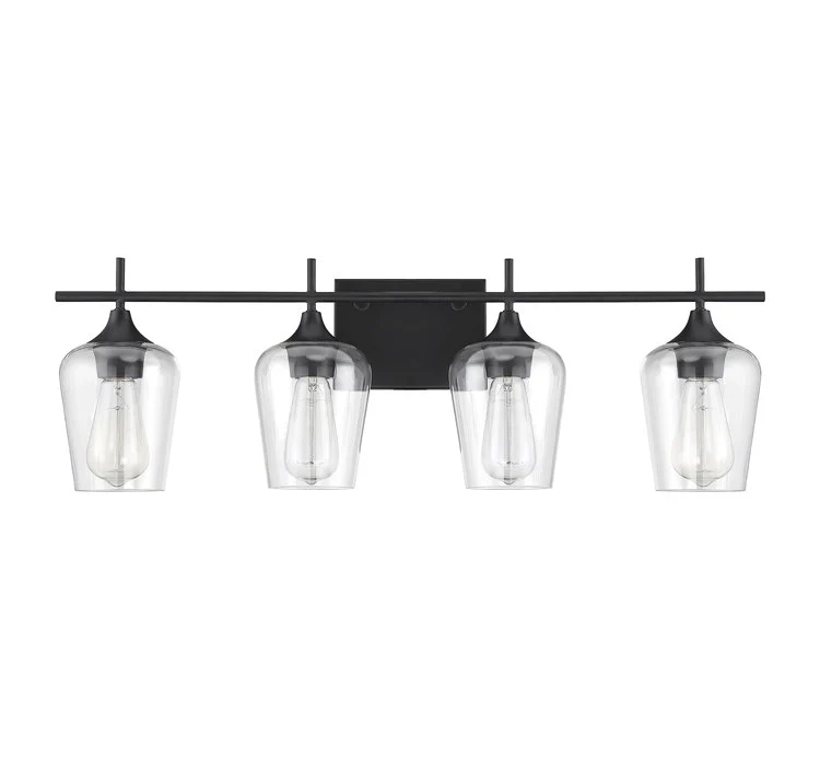 Octave Four-Light Bathroom Vanity Fixture - Frankwebs