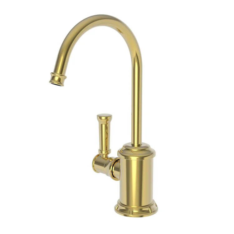 Hot Water Dispenser Gavin 1 Lever Gooseneck Forever Brass PVD - Frankwebs
