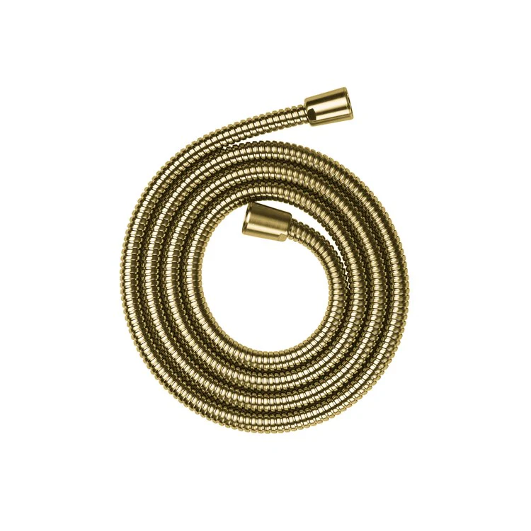 Handshower Hose No Kink with Pivot Connector 80 Inch Brushed Black Chrome 1/2 Inch NPT Metal - Frankwebs
